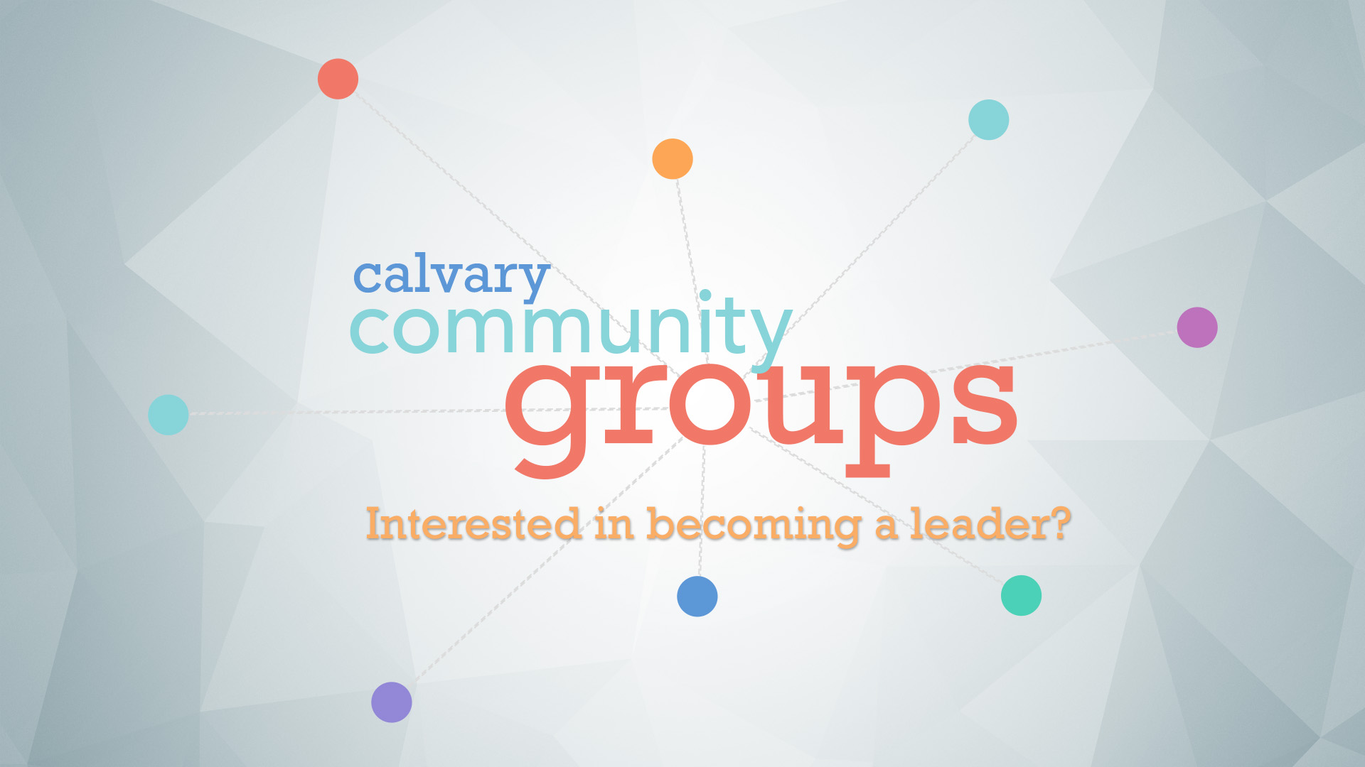 Community Group Leader
