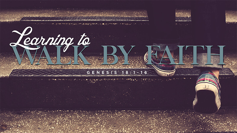 Learning to Walk By Faith
