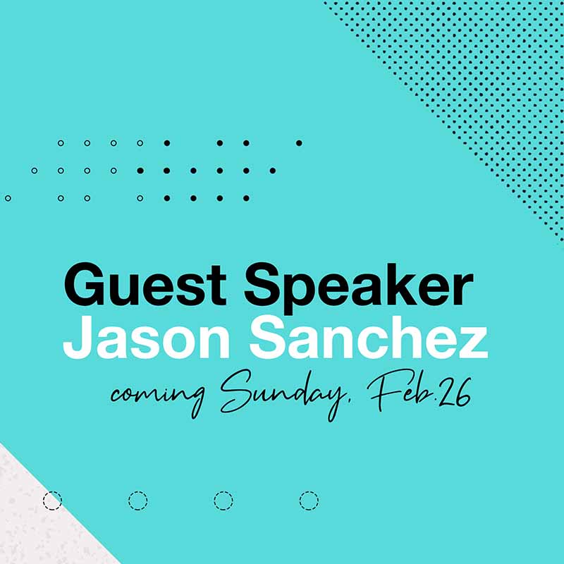 Guest Speaker Jason Sanchez