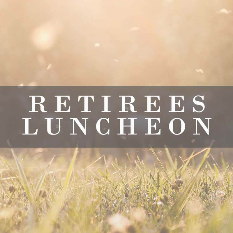 Retiree's Luncheon